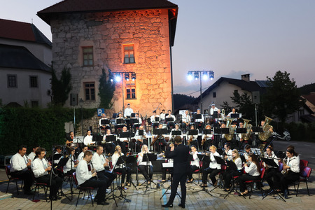 27. poletni večer ob Dnevu državnosti koncert Godbe Cerknica 26 Foto Ljubo Vukelič